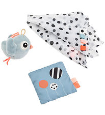 Done by Deer Ensemble de jouets sensoriels - Birdee - Bleu