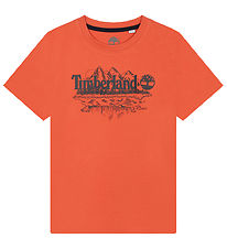 Timberland Stuttermabolur - Dark Útg