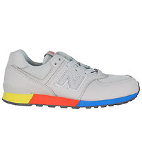 New Balance Shoe - 574 - Grey Matter/Lemon Zest