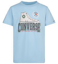 Converse T-Shirt - Script Sneaker - Ware lucht