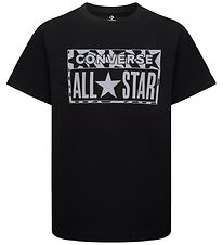 Converse T-Shirt - Levensstijl Loose - Zwart
