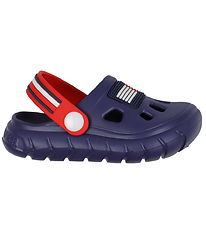 Tommy Hilfiger Sandales - Confortable - Bleu/Rouge