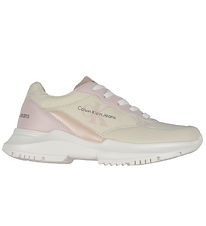 Calvin Klein Shoe - Low Cut Lace-Up - Beige/Pink/Powder Pink