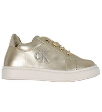 Calvin Klein Kengt - Low Cut Lace-Up - Platina