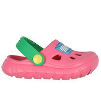 Tommy Hilfiger Sandalen - Comfortabel - Fuxia/Green