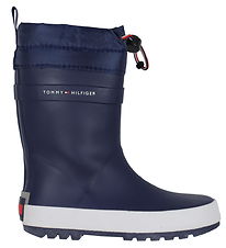 Tommy Hilfiger Rubber Boots - Navy w. Logo