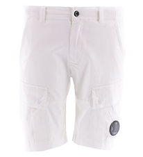C.P. Company Shorts - Bermuda - Gaze White