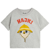 Mini Rodini T-Shirt - Wandeling SP - Grey Melange