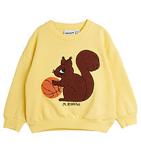 Mini Rodini Sweatshirt - Squirrel - Yellow