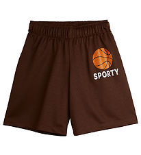 Mini Rodini Shorts - Basket-ball - Marron