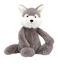 Jellycat Soft Toy - Medium+ - 31x12 cm - Bashful Wolf