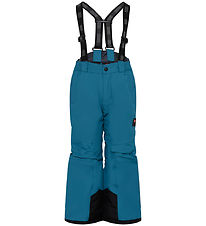 LEGO Wear Ski Pants w. Suspenders - LWPowai 708 - Blue