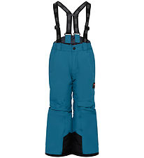 LEGO® Wear Ski Pants w. Suspenders - LWPowai 708 - Blue