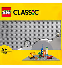 LEGO Classic+ - Harmaa rakennuslevy - 11024