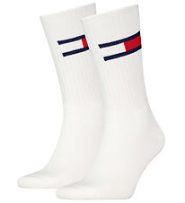 Tommy Hilfiger Chaussettes - 2 Pack - Blanc