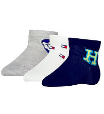 Tommy Hilfiger Gift Box - Socks - 3-Pack - Olympic Blue
