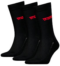 Levis Chaussettes - 3 Pack - Regular Cut - Noir