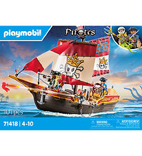 Playmobil Pirates - Liten Piratskepp - 71418 - 101 Delar