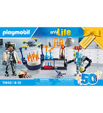 Playmobil My Life - Forskare med robotar - 71450 - 67 Delar