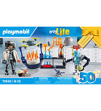 Playmobil My Life - Vísindamenn með vélmenni - 71450 - 67 Partar