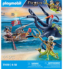 Playmobil Pirates - Bataille contre la pieuvre gante - 71419 -
