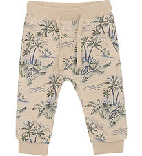 En Fant Trousers - Slub - Cement w. Print