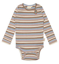 Petit Piao Body l/ - Rib - Modal - Einfach Taupe