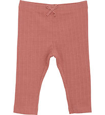 En Fant Leggings - Rib - Ancien Rose