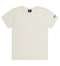 Champion T-skjorte - Crewneck - Whitecap Grå