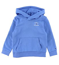Tommy Hilfiger Hoodie - TH Logo - Blue Spell