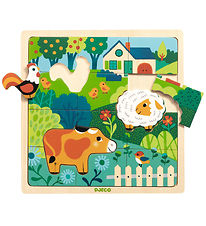 Djeco Jigsaw Puzzle - 15 Bricks - Puzzlo Farm