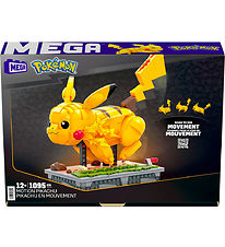 MEGA Pokemon-figuur - Motion Pikachu - 1095 Onderdelen