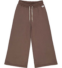 Olsen Kids x Bær Green Joggingbuxur - Blossaður - Cedar Brown