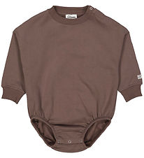 Olsen Kids x Stad Green Romper l/s - Zweet - Ceder Brown