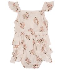 That's Mine Summer Romper - Bebe - Spring Poppies