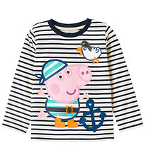 Name It Blouse - NmmMister Peppa Pig - Jet Stream