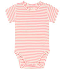 Hust and Claire Bodysuit s/s - Bow - Bamboo - Shrimp