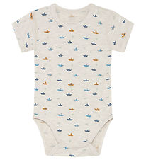 Hust and Claire Bodysuit k/æ - Bow - Bamboo - Glacier