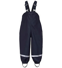 Didriksons Regnbuxur M. axlaböndum - PU - Splashman - Dökkblátt