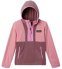 Columbia Veste polaire - Noodie demi-zip Back Bowl Lite - Salmon