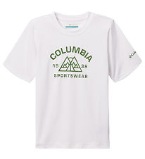 Columbia T-paita - Mount Kaiku - White