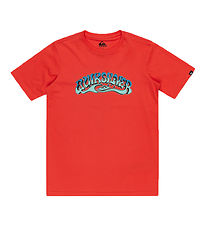 Quiksilver T-Shirt - Bubble Arch SS - Rot