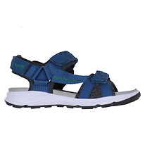 Superfit Sandalen - Criss Cross - Blau/Grn