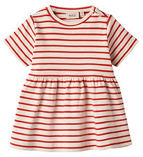 Wheat Kleid - Anna - Rot Stripe