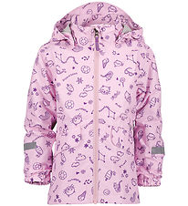 Didriksons Lightweight Jacket - Norma - Doodle Orchid