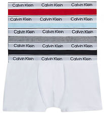 Calvin Klein Bokserit - 5 kpl - Musta/Harmaa/Valkoinen/Punainen/