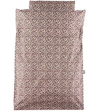 Nørgaard Madsens Bedding - Adult - Brown w. Gold/Brown Dots