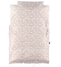 Nørgaard Madsens Bedding - Baby - Pink w. White Rabbits