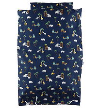 Nørgaard Madsens Bedding - Baby - Navy w. Safari Animal