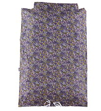 Nørgaard Madsens Bedding - Junior - Blue w. Purple Flowers